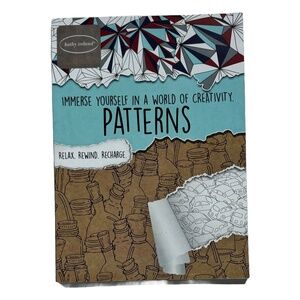 NEW Immerse Yourself in Creativity - Relax Rewind Recharge Coloring Book